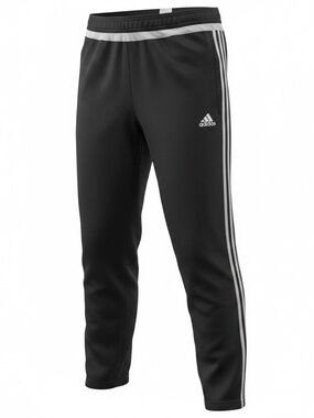 Adidas Climacool Track Pants Black White Mesh Zipper Pockets and Cuff Size M